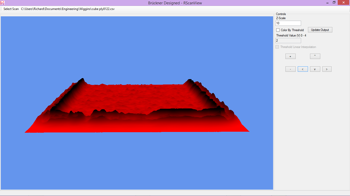 Screenshot from Scan View